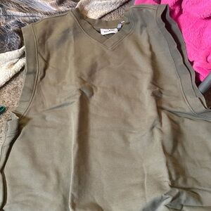 Weekday Olive Green Sleeveless Top